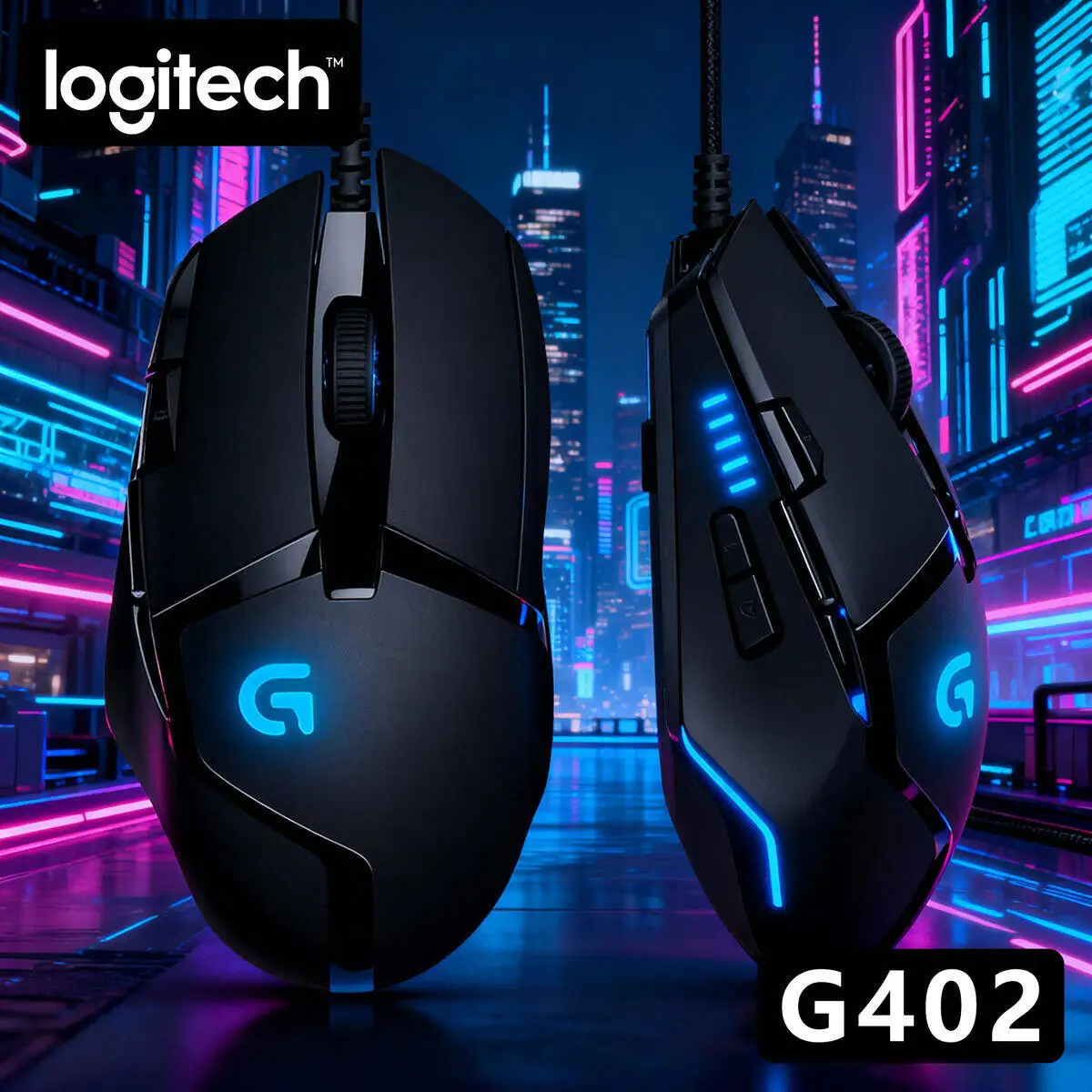 

Logitech G402/G304G203Мультимодельная игровая мышь Легкая мышь для бизнеса, офиса, дома, ноутбука, настольного компьютера, мышь с несколькими устройствами
