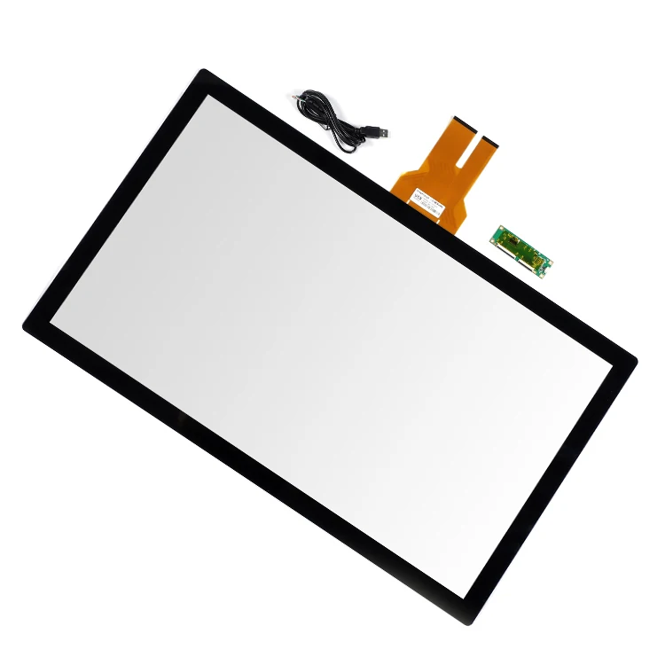 Pannello touch screen capacitivo protetto da 43 pollici Pcap Touch screen in vetro multi touch screen