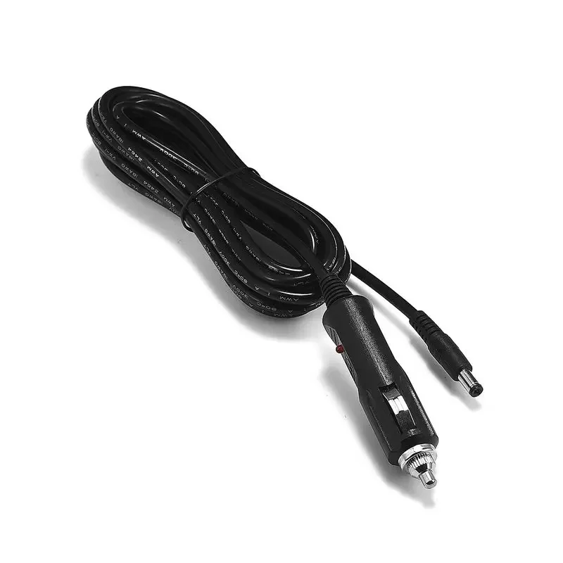 5.5 x 2.1mm DC Car Charger Cigarette Lighter 12V 24V Power Adapter 18AWG 5m Extension Cable For Automobile Massage Cushion