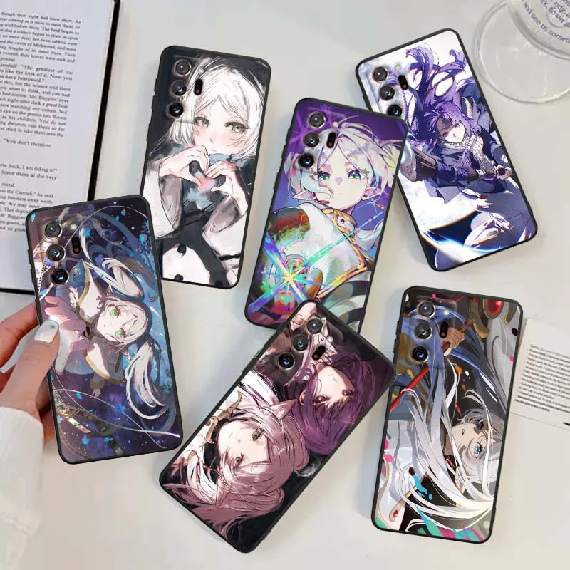 

Frieren Himmel anime Cool Phone Case For Samsung A73 A72 A71 A55 A54 A53 A52 A51 A13 A22 A16 A15 A05s A14 A05 A06 5G Black