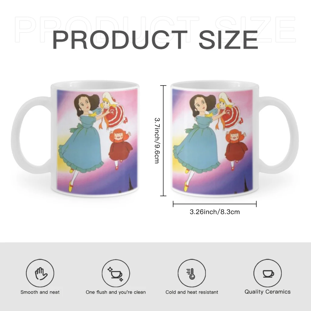 Little Princess Free shipping Ceramic Cup Coffee Oatmeal Breakfast Cup Creative Personality Mug