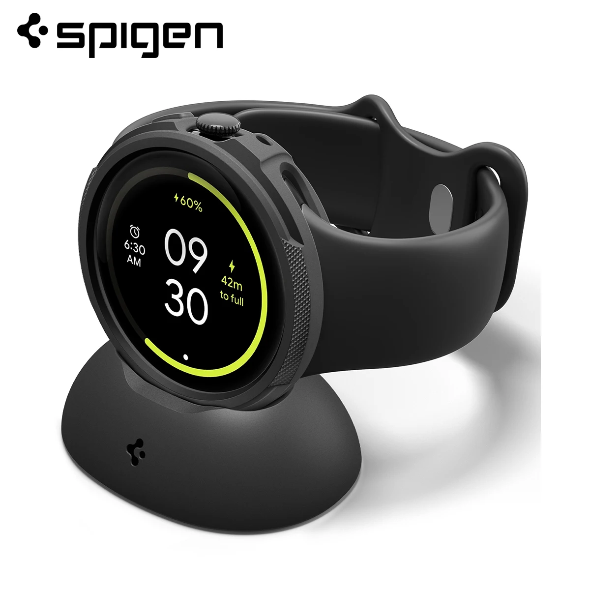 Etui Spigen Liquid Air do Google Pixel Watch 5 / 4 (45mm) z magnetyczną stacją ładującą — zdjęcie produktu 7