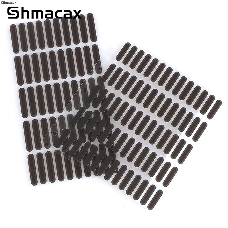 50/70pcs New and High Quality Universal Phone Speaker Earpiece Net Anti Dust Proof Mesh Sticker