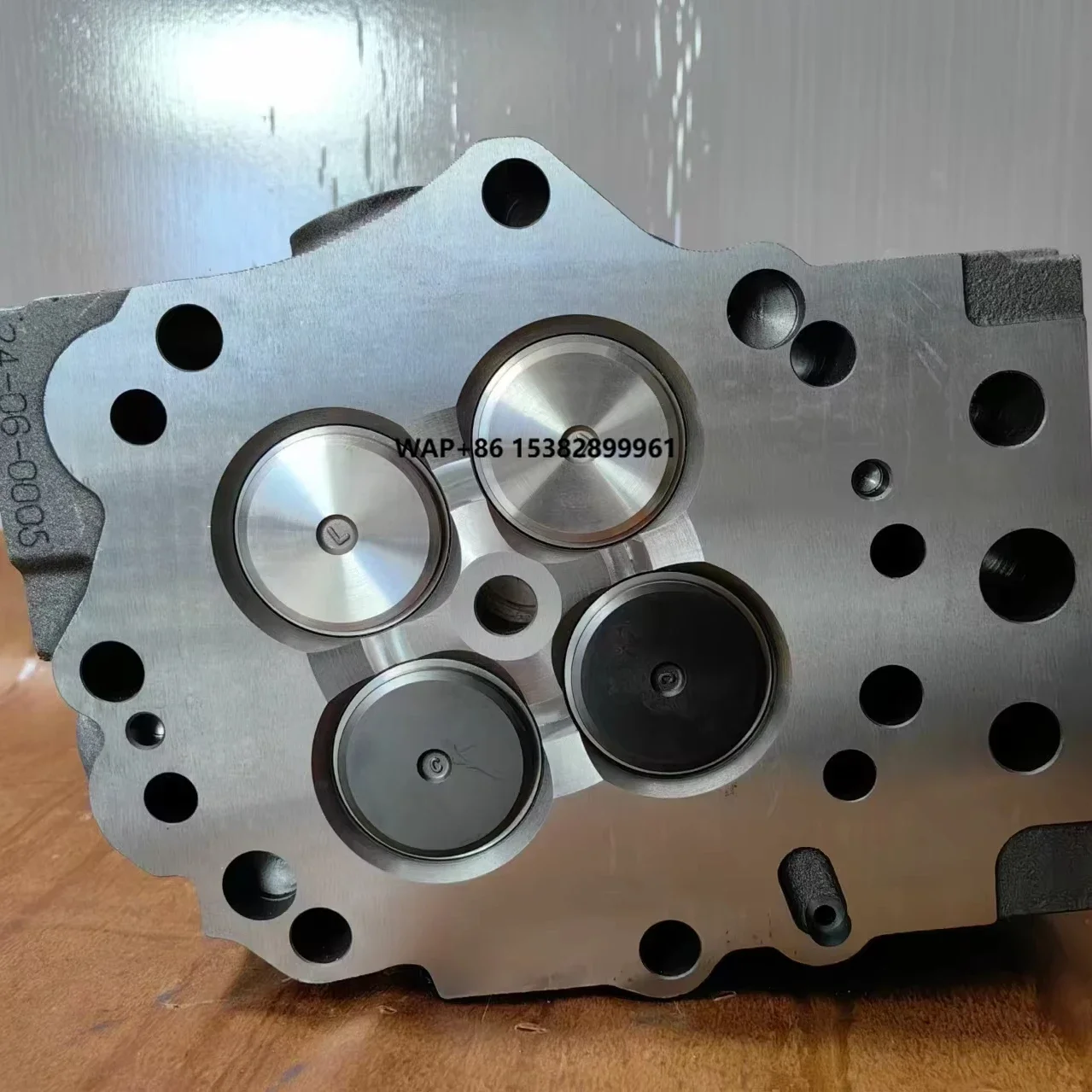 New QSK60 Cast Iron Cylinder Heads 5371844 4313888 for Heavy Equipment Generators Marine Machinery Engine Parts