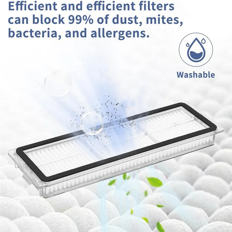 A39M For Dreame L10s Ultra/L10 Ultra/L10 Prime Robot Vacuum Cleaner Main Side Brush Mop Cloth Accessories