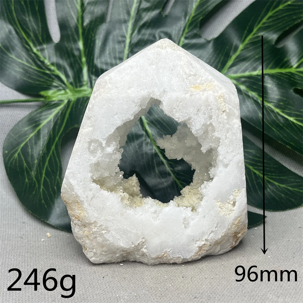 Moroccan Natural Gemstone Geode Tower Diamond Sparkle Mineral Specimen Home Room Decoration Gift Crystal Stone Healing