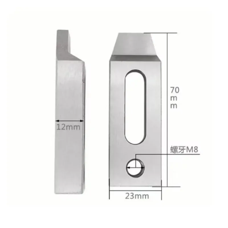1PC Wire EDM Stainless Steel Jig Holder Clamp 70-90mm M8 Screw CNC Lathe Claw for Sodick DWC Wire Cut EDM Machine