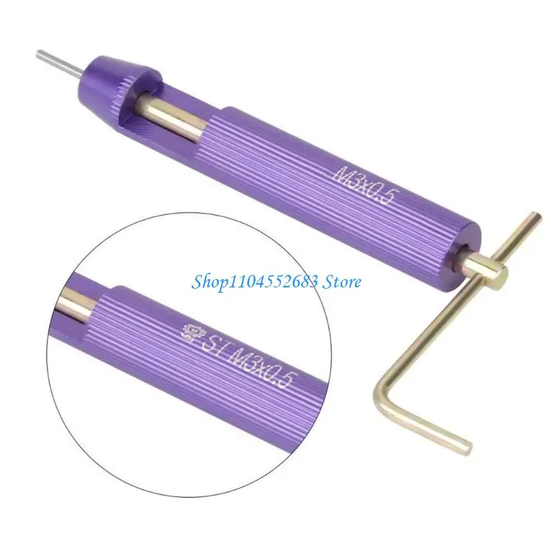 Thread Repair Pack for 3 mm x 0.5 Service with Tap and Drill Bit Accessories