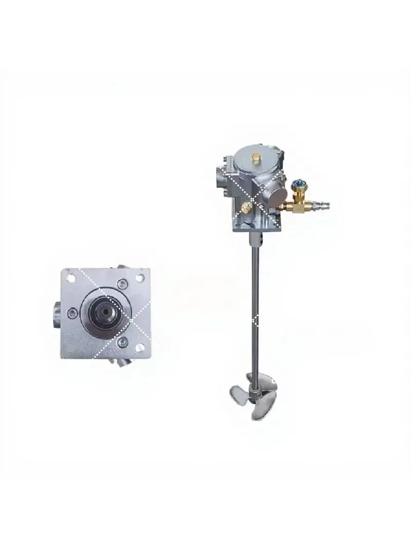 1/8HP 2800RPM Aluminum Air Mixer Agitator 5 Gallon 60L Industrial Mixing Equipment
