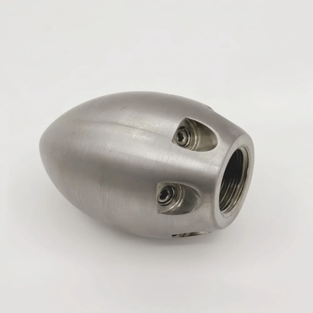 High Pressure Cleaning Machine Nozzle Sewer Cleaning Nozzle Pipeline Dredging Tool Stainless Steel Material Flow rate 40L~110L