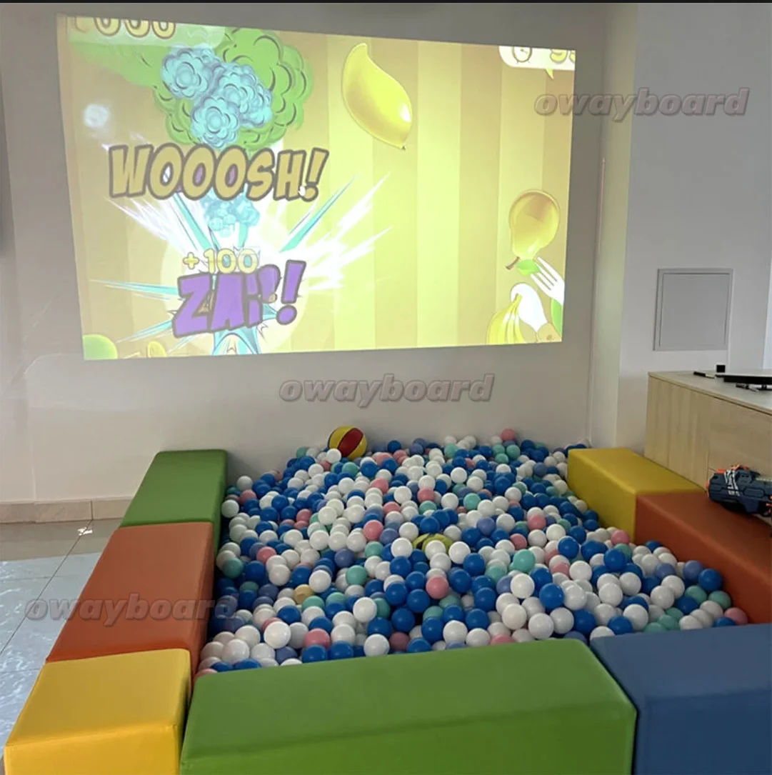 A sensor with 22 interactive games perfect for family entertainment in amusement parks shopping malls and more