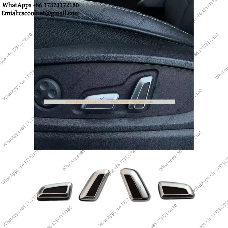 Chrome Seat Adjustment Switch Button Replacement For Audi Q2 Q3 A3 S3 A4 A5 S4 S5 Q5 A6 A7 S6 S7 8U 8V B8 B9 C7 FY Auto Parts