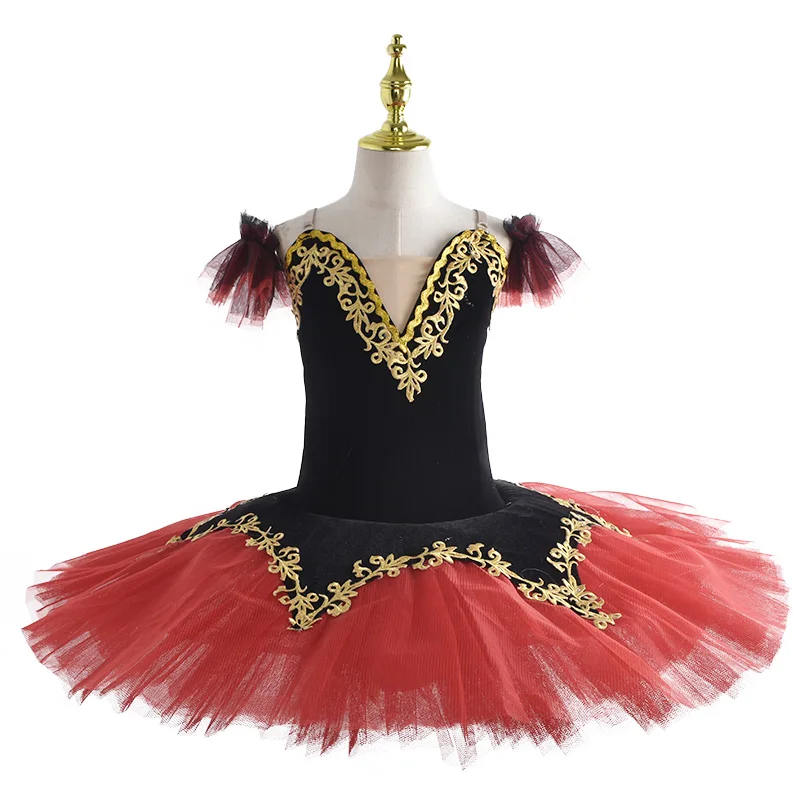 Professional Performance Competition Wear Kids Girls Women Adult Sugar Plum Fairy Ballet Tutu with hoop