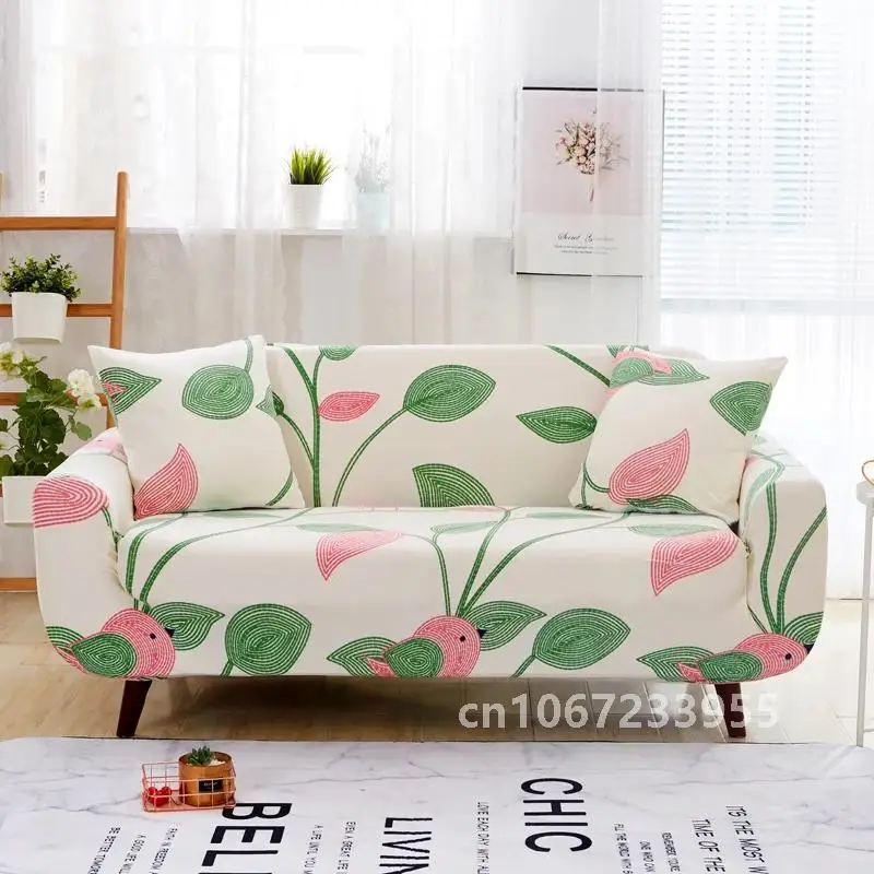 Elastic Sofa Slipcover Stretch Couch Cover Tight Wrap Sofa Covers For Living Room Sectional Furniture Armchairs 1/2/3/4-seater