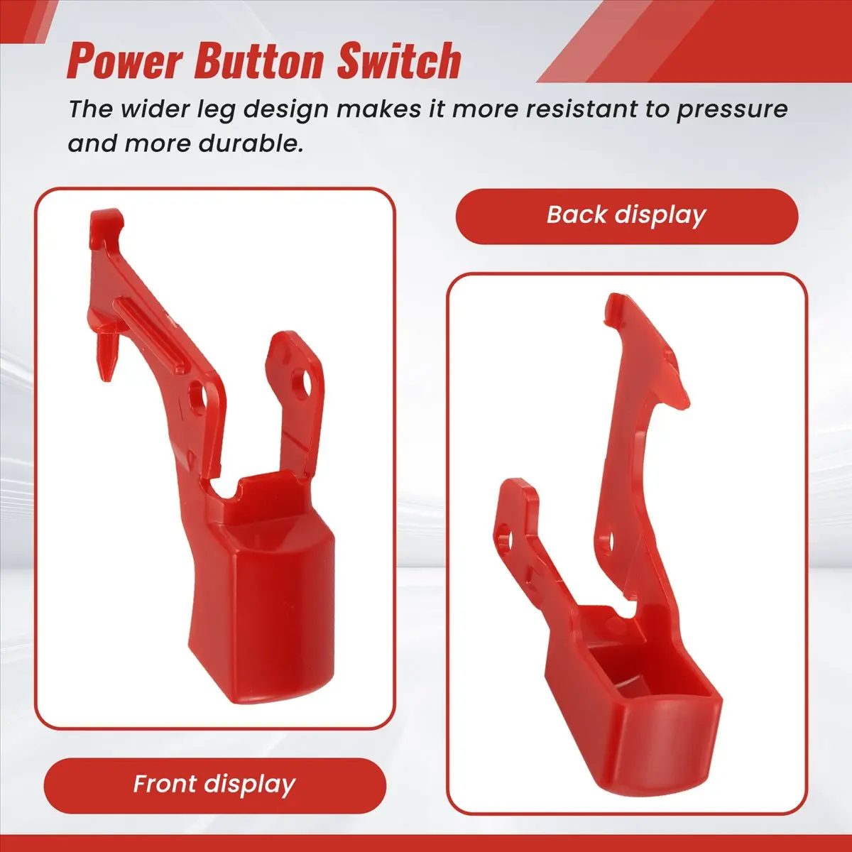 #73L Trigger Switch Button Upgraded for Dyson V10 V11 with Screwdrivers,Switch Button,(Plastic)