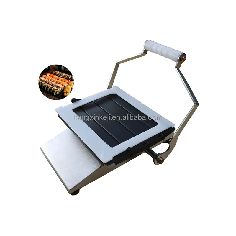 Manual Sushi Maki Roll Maker with Bamboo Mat, Efficient DIY Sushi Making Tool