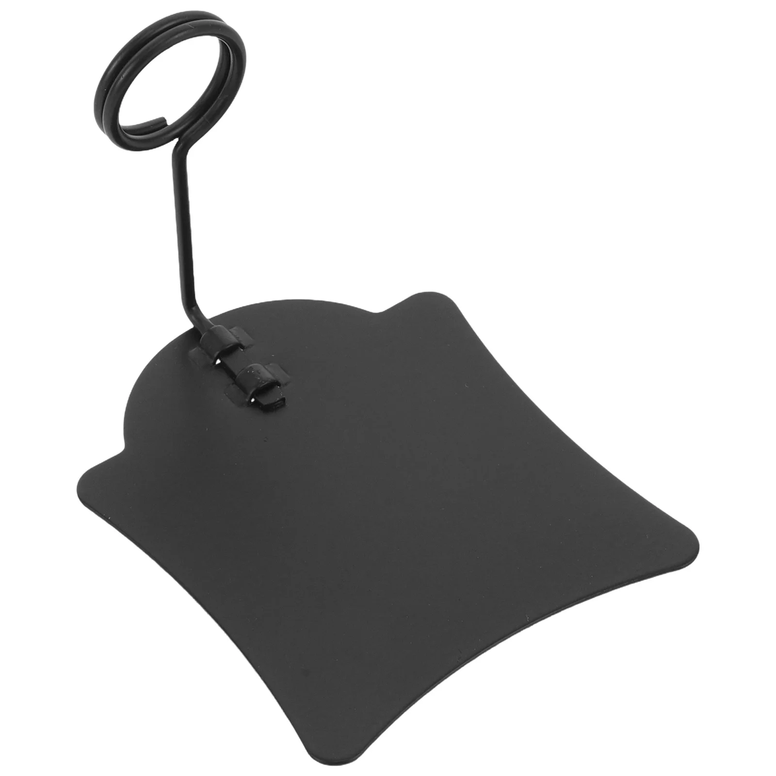 Price Tag Holder Vertical Black Metal Bakery Cake Dessert Tabletop Stand Food Name Cards Memo Clips Photo Holders Store Display