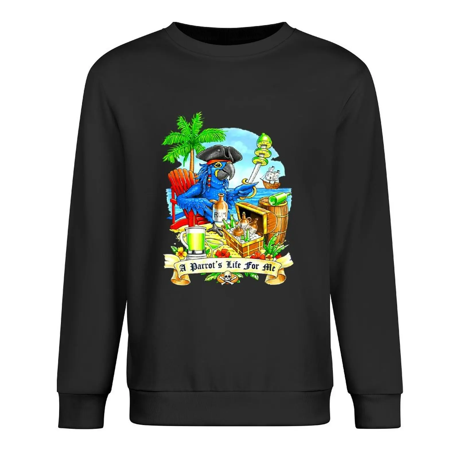 

Best quality pirate parrot logo - This logo fits anywhere and even looks cool when used Active T-Shi Pullover