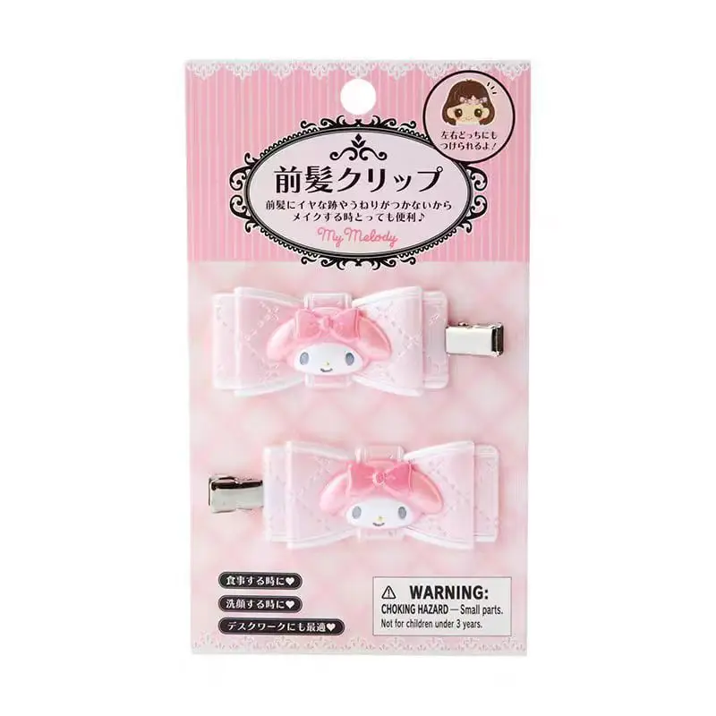 Hello Kitty Hairpin สาว Kuromi Cinnamoroll คลิปผมเครื่องประดับ Hairclip น่ารักเครื่องประดับหัวตุ๊กตา Hairpin สาวของขวัญวันเกิด