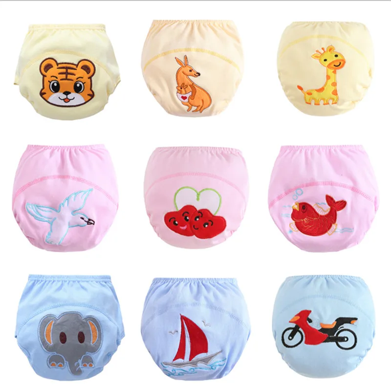 Baby Potty Training Pants Children Study Diaper Underwear Infant Learning Panties Newborn