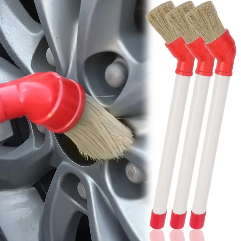 

Car Tire Lubricant Brush Portable Tire Lubricating Paste Brushes Tyre Scraper Brush Round Headed Lubricating Oil Specific Brush