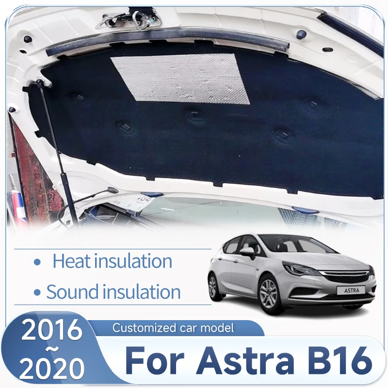 

Car Sound Insulation Mat For Opel Astra B16 Accessories 2016 2017 2018 2019 2020 Sound Mats Soundproof Fireproof Cover Car Tools