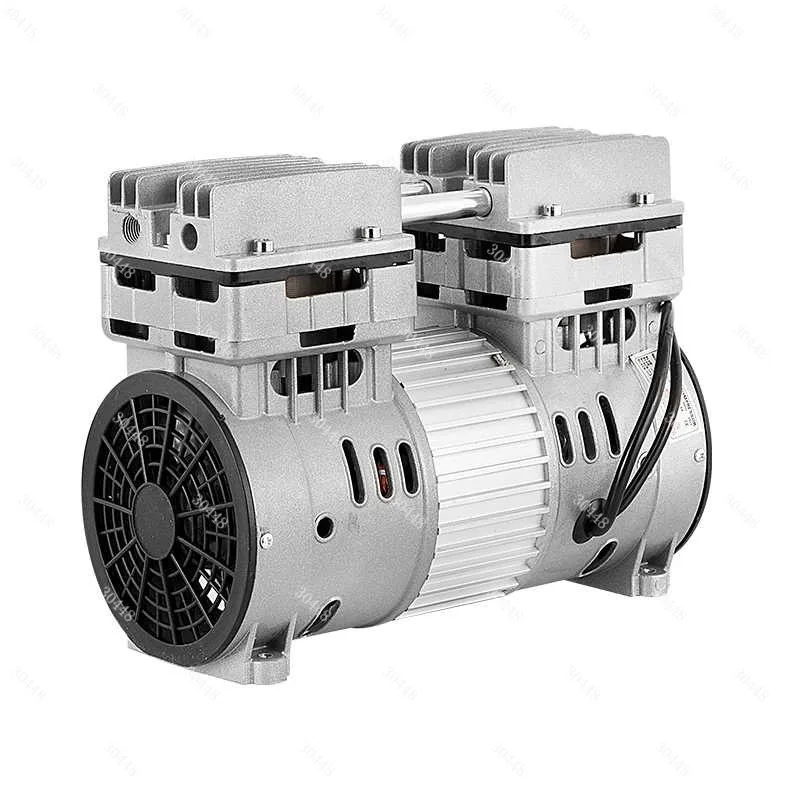 Oil-Free Silent Air Compressor Head Air Pump Accessories Complete Set Air Compressor 550W/1500W Copper Wire Motor