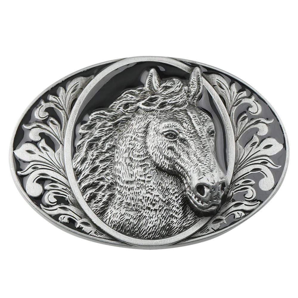 

Horse Head Belt Buckle Cowboy