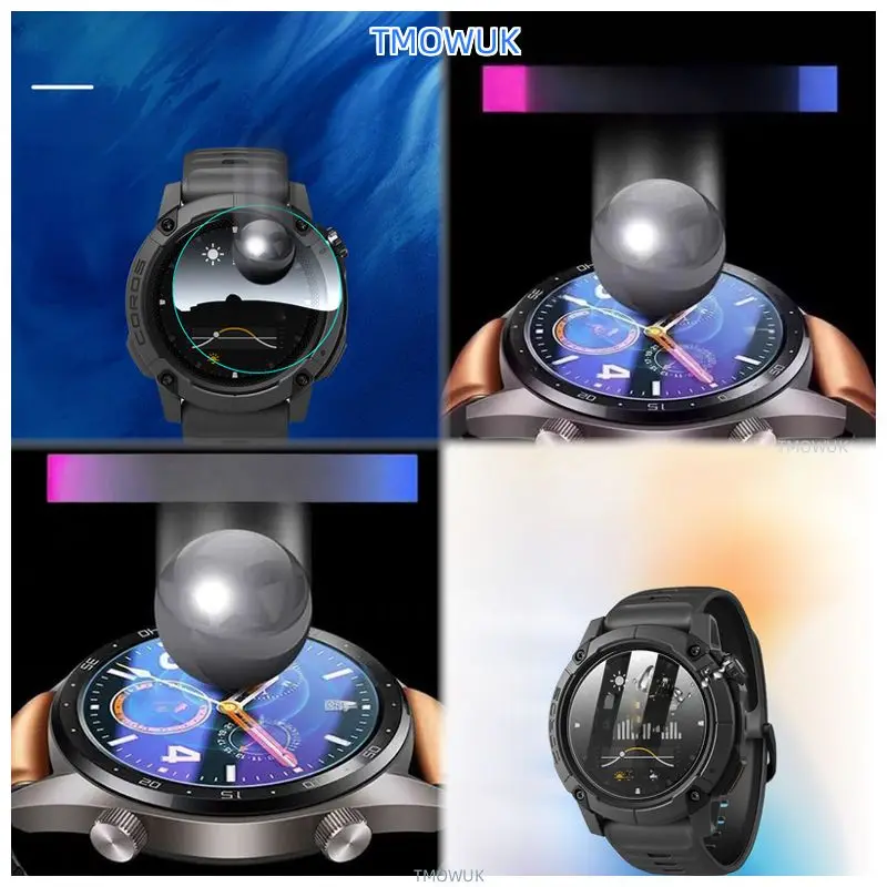 For Coros Nomad Tempered Glass Screen Protector 9H, HD Clear Shockproof, Crystal-Clear Scratch Guard Film​