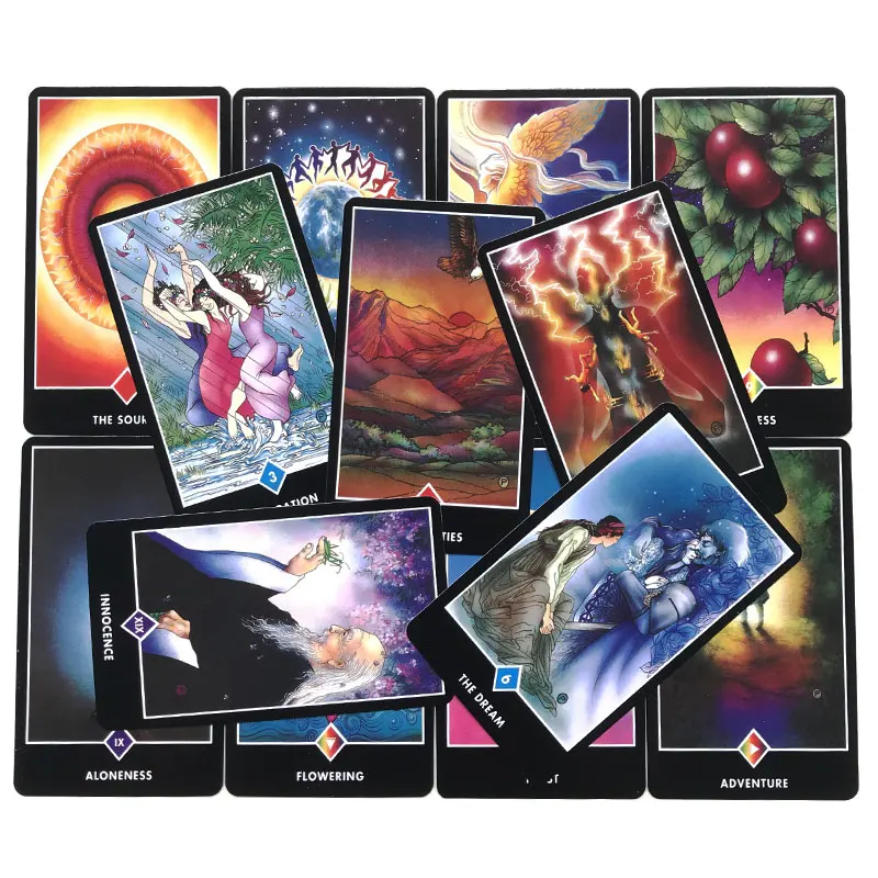 Osho Zen Tarot Oracle Leisure entertainment games Card, family gatherings Tarot Card, board games Toy Tarot Card PDF Guide