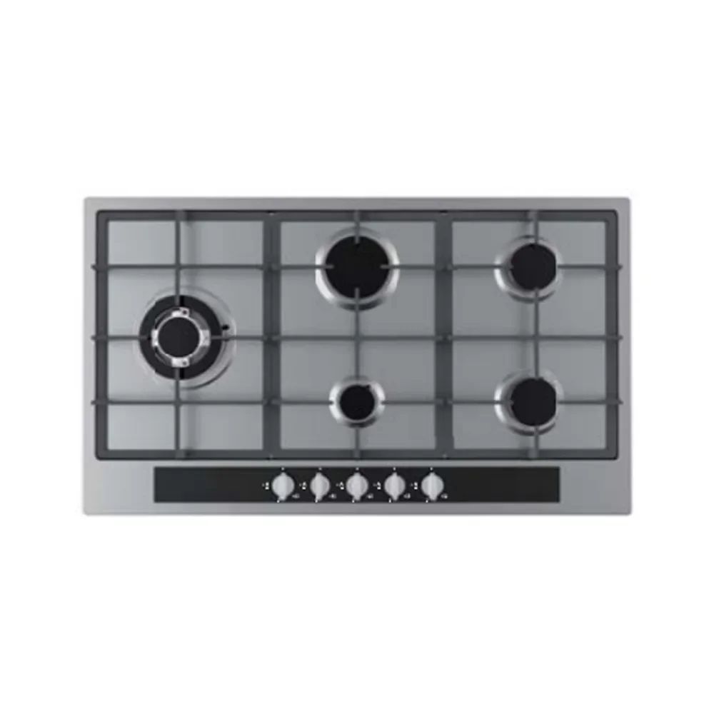 Stainless steel built-in 5 burners gas hob new style gas hob kitchen