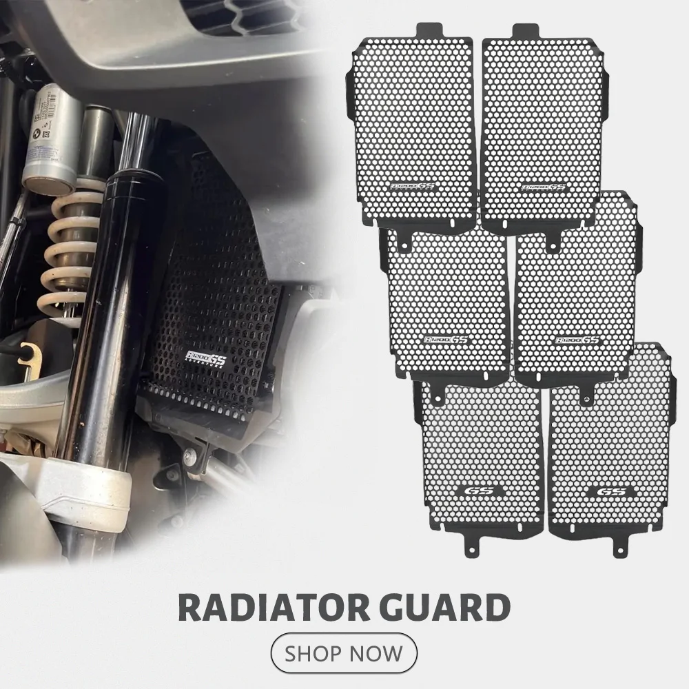 FOR BMW R1200GS ADVENTURE Radiator Guards R1200 R 1200 GS ADV 2013-2018 2017 Motorcycle Radiator Grille Guard Cover Protector