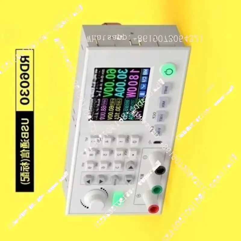 

yuifor RD6030 Готовый комплект: цифровой регулируемый стабилизированный лабораторный блок питания переменного/постоянного тока 60В 30А