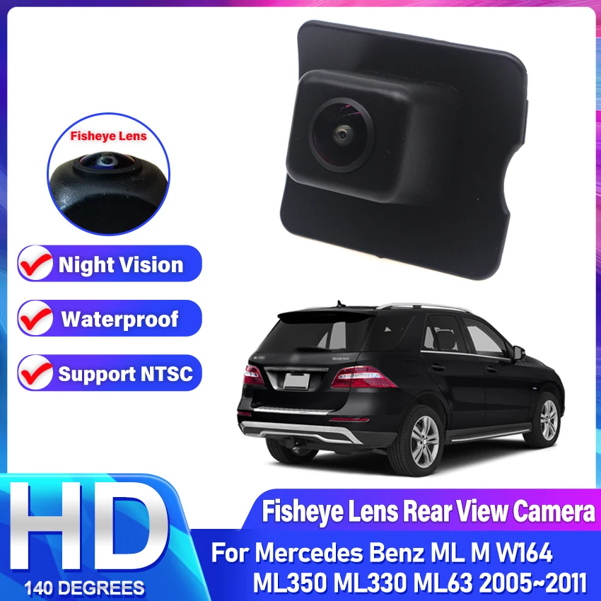 

CCD HD Fisheye Lens Rear View Camera For Mercedes Benz ML M W164 ML350 ML330 ML63 2005~2011 Car Backup Reverse Parking Monitor