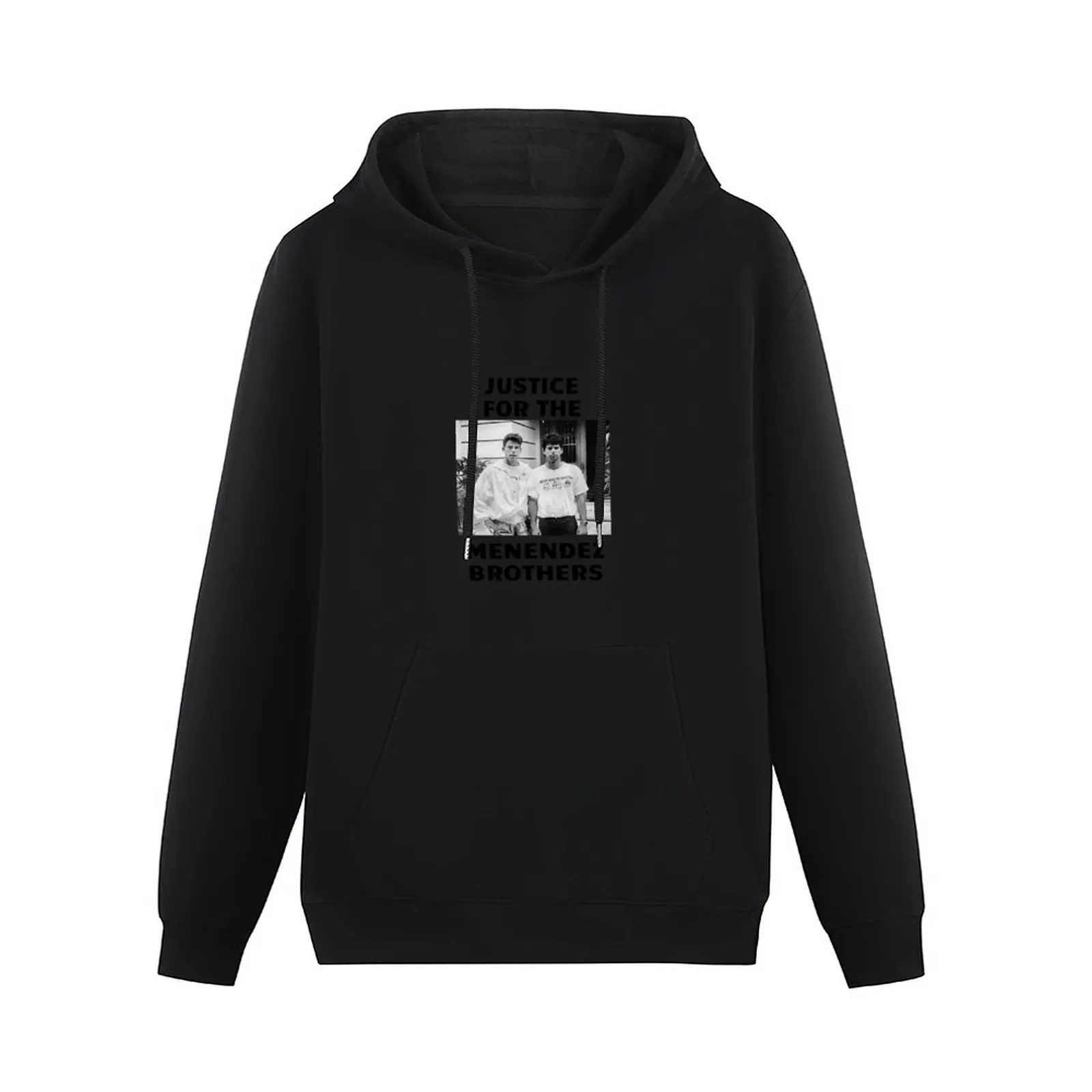 Justice For The Menendez Brothers Pullover Hoodie japanese style korean autumn clothes big size hoodie