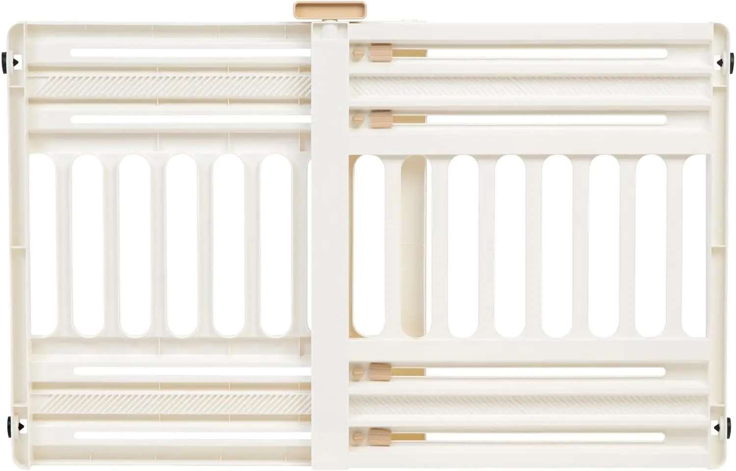 

Регулируемый внутренний барьер для домашних животных, расширяемый от 24 до 39 дюймов, с простым механизмом фиксации для дверных проемов и лестниц, портативный, белый.