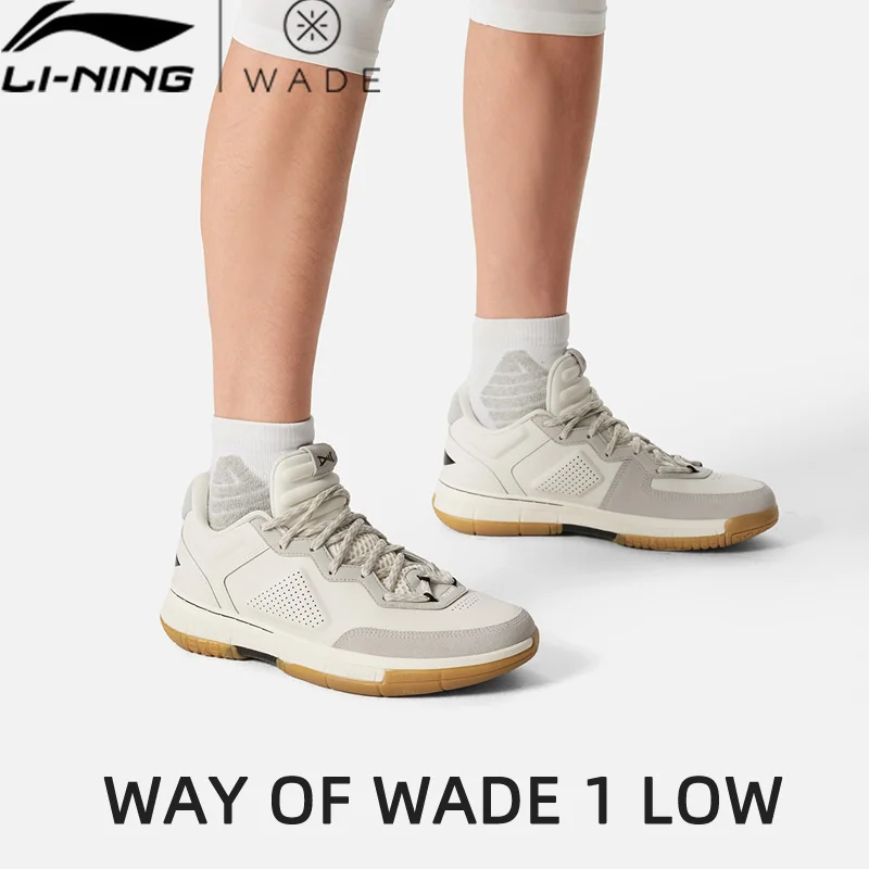 

Мужские профессиональные баскетбольные кроссовки Li-Ning WAY OF WADE 1, LOW, амортизирующие прочные стабильные кроссовки с подкладкой ABAU099