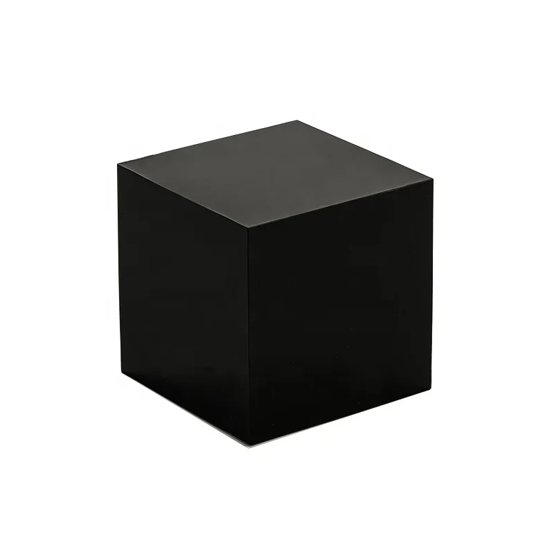 

zz Premium Acrylic Food Display Stand White Buffet Acrylic Food Display Risers Cubes 5 Sides Boxes