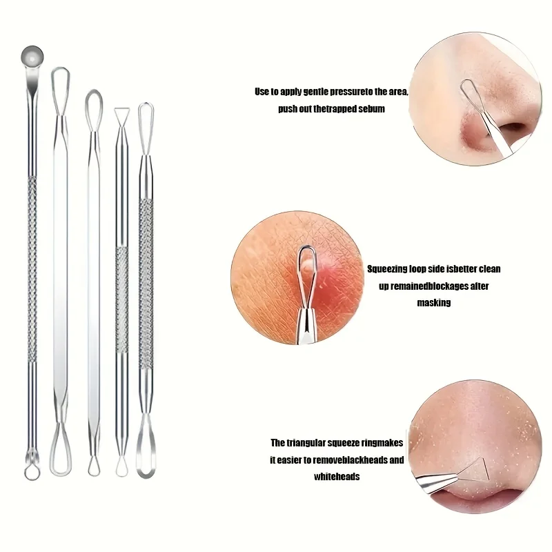 11/15 stuks mee-eter gereedschap diepe reiniging gezichtsverzorgingsset voor moeder, alle huidtypes, ideaal cadeau voor gezichtsverzorging, gezichtsverzorging gereedschap