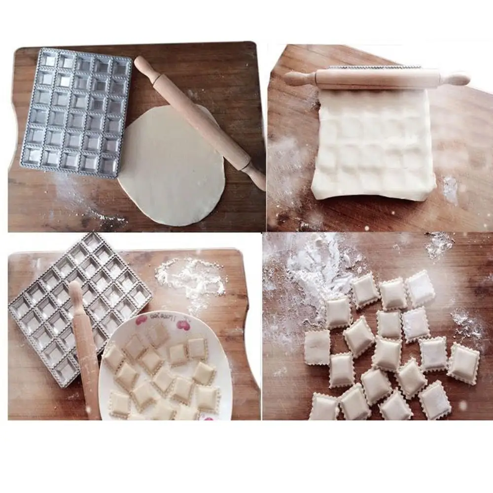 DIY Ravioli Maker Gadgets Press Pasta Dough Dumpling Mold Kitchen Tool 2