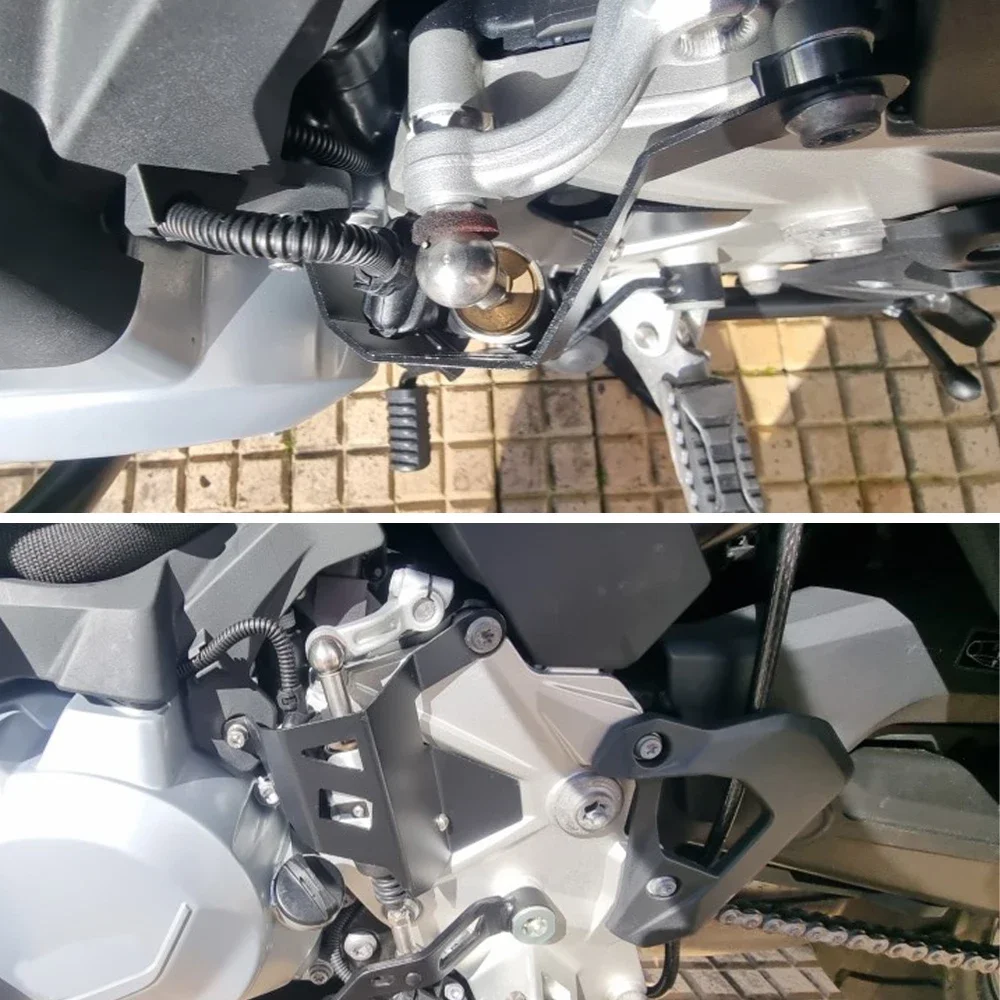 Accessorio di protezione della pompa freno posteriore del motociclo Coperchio protettivo della leva del cambio per BMW F900GS F900 GS ADV Adventure