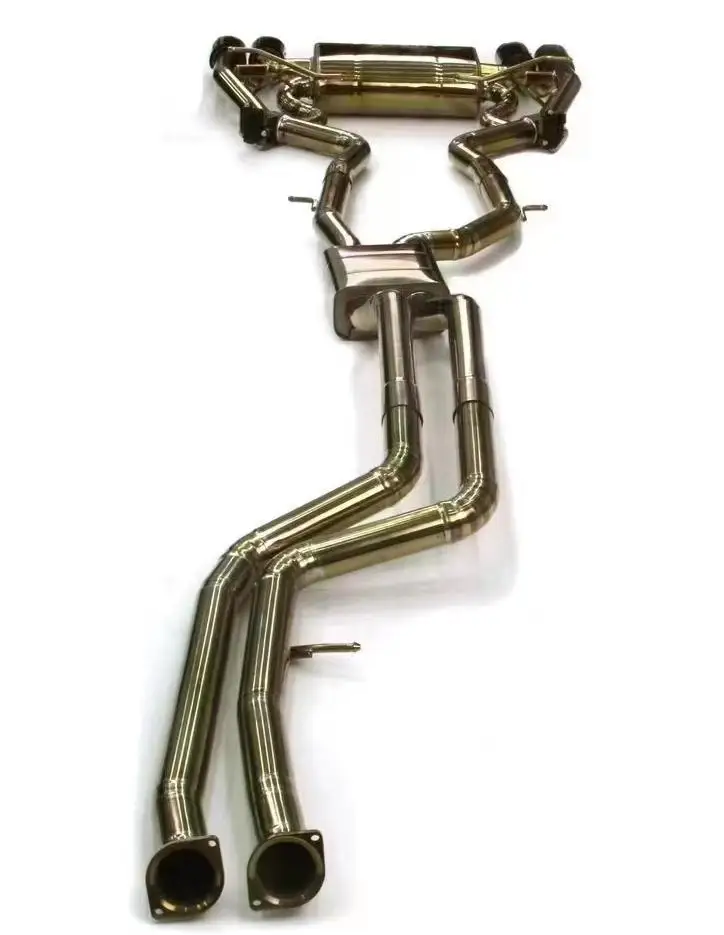 

For BMW M2 F87 Valvetronic Exhaust Equal Length Midpipe with Titanium Alloy Downpipe Midpipe Factory Price
