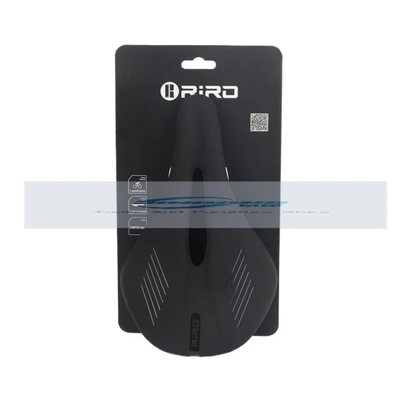 

RIRO Highway Mountain Bike Short Nose Seat Cushion Shock Absorption Hollow Breathable Wide Comfortable Saddle Bag Unisex