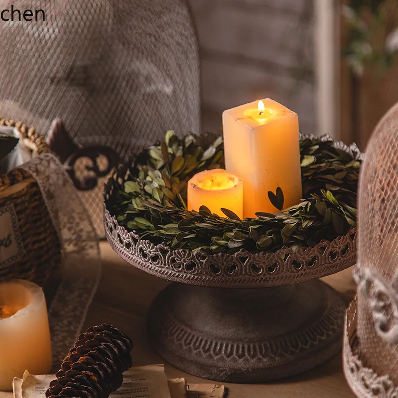 Zml dinner candle holder b&b decoration crafts photography props