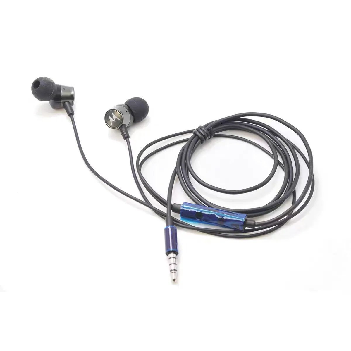 3.5mm In-Ear Wired Earphone for Motorola Moto E6 Plus Novo Control Earphone SH38C44959 3.5mm Headphone