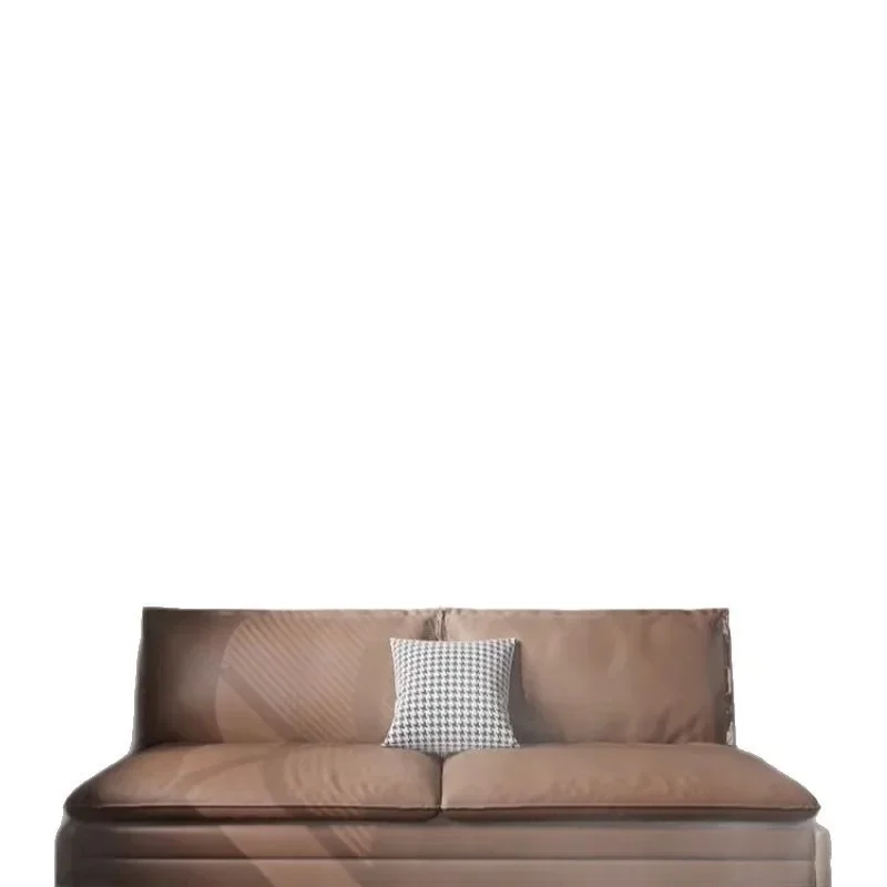 Small apartment sofa bed dual-purpose folding cream wind living room multi-functional cat paw cloth book room single person