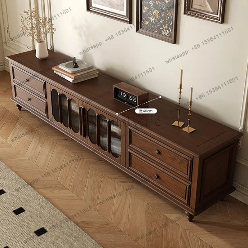 LD Retro Minimalist Tv Stands Living Room Aesthetic Designer Storage Organizer Tv Table Cabinets Modern Muebles Unique