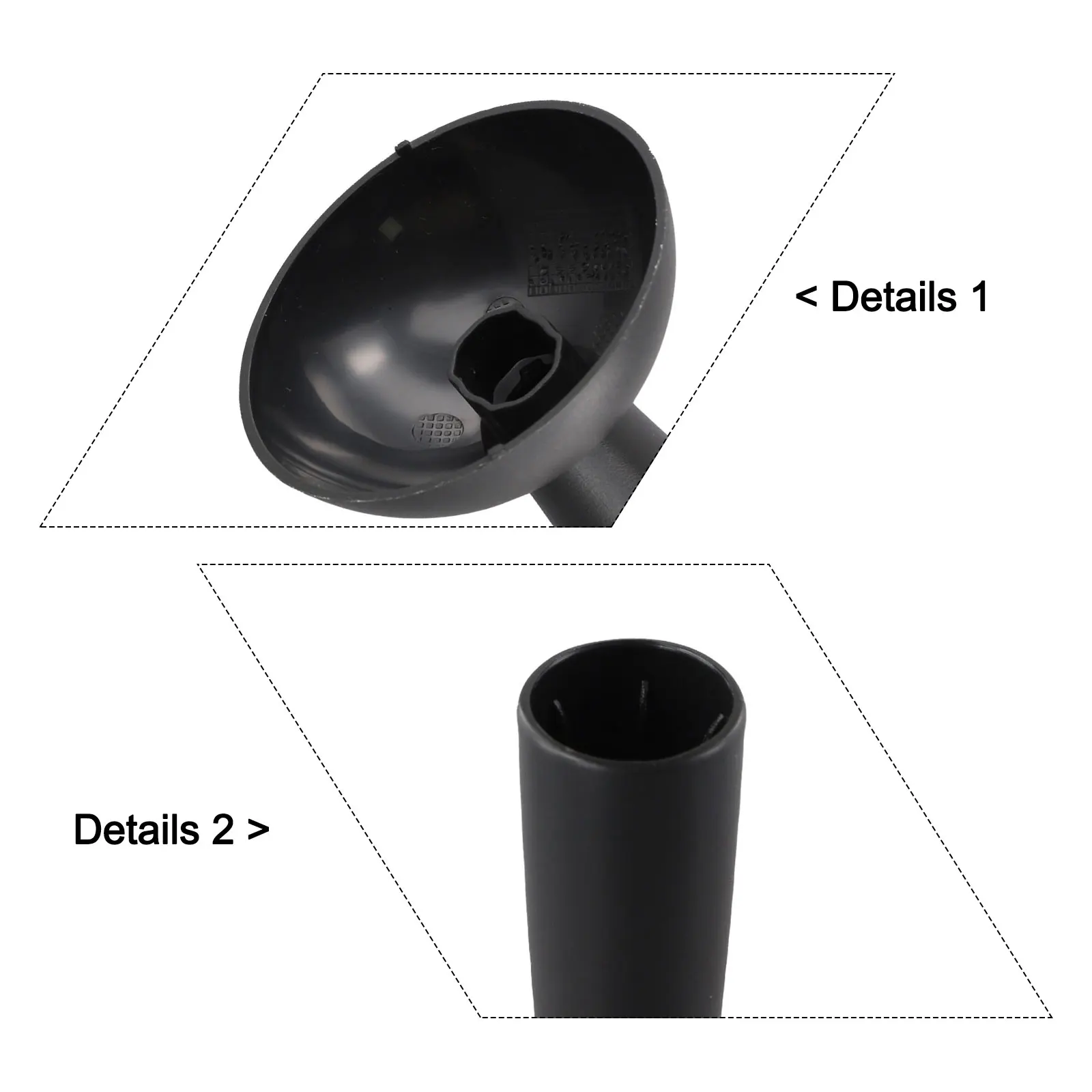 

For Smart For Fortwo 453 Replacement Upper Trim Shift Molding for 2016 2019 Models OEM 4532673700 ABS Material