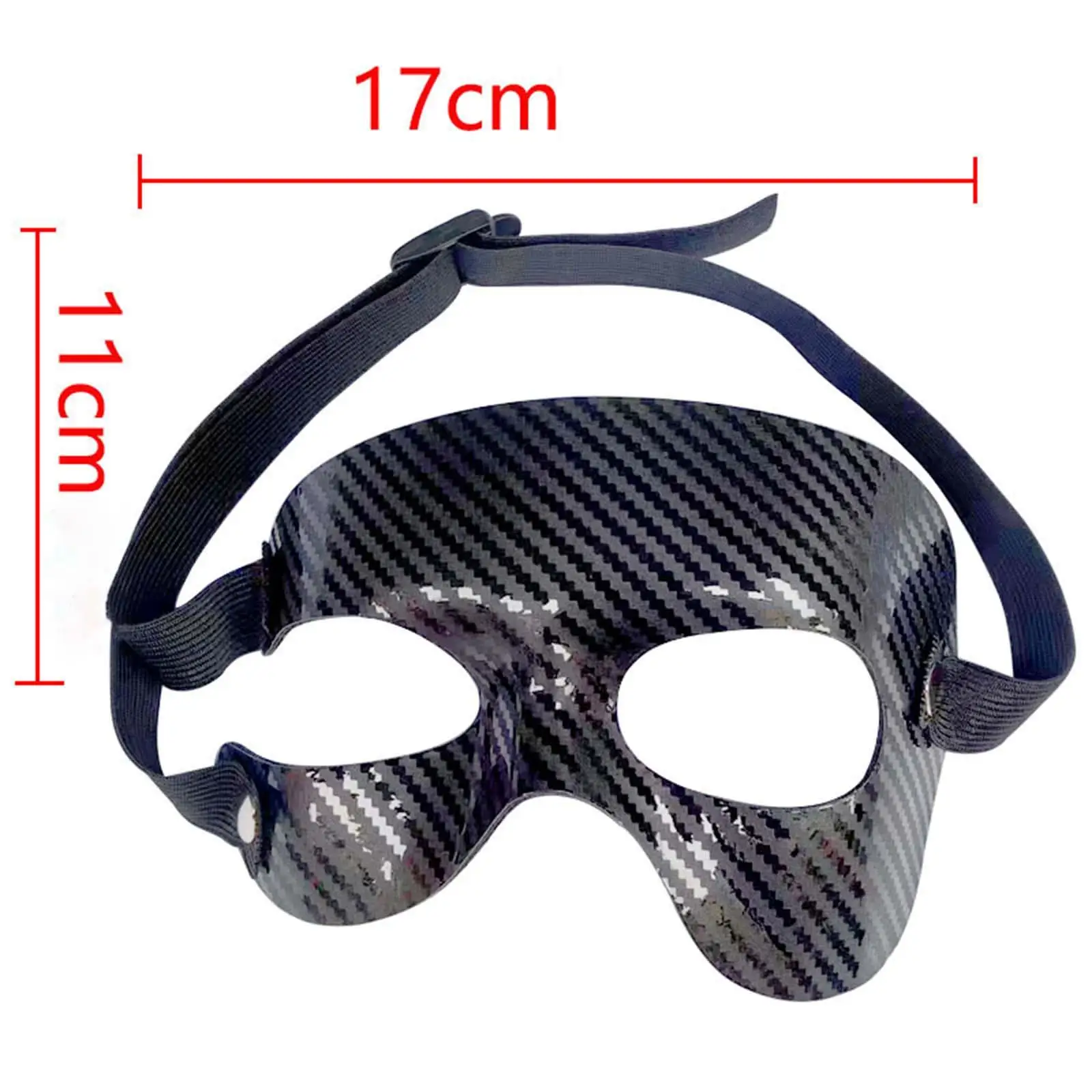 Face Cosplay Mask Nose Guard Shield Face Protection Face Guard For Props Cosplays Broken Nose Basketball Mask Halloween Gifts