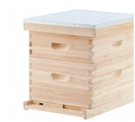 Pine Beehive, Bee Raising Lang Type Beehive Lang Type Export Quality Bee Standard Lang's Beehive